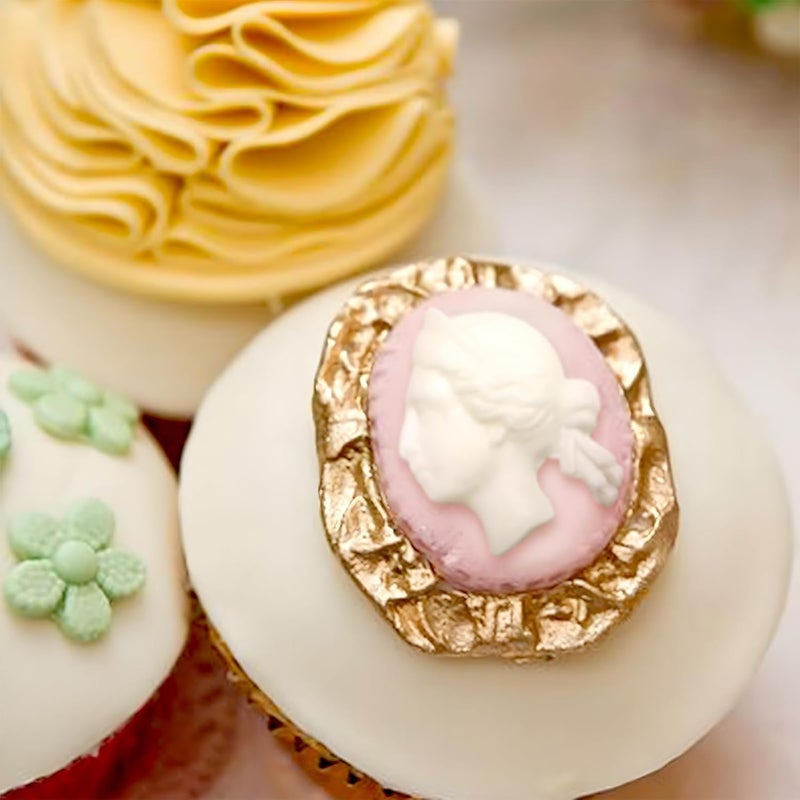 FUNSHOWCASE Art Molds for Polyclay Air Dry Clay Plaster Epoxy Resin Fondant Cake Decor Rococo Embellishment - Image 5
